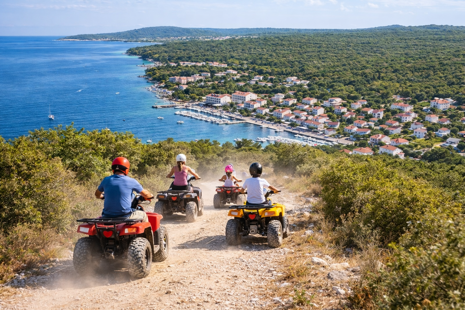 ATV-Abenteuer auf Krk